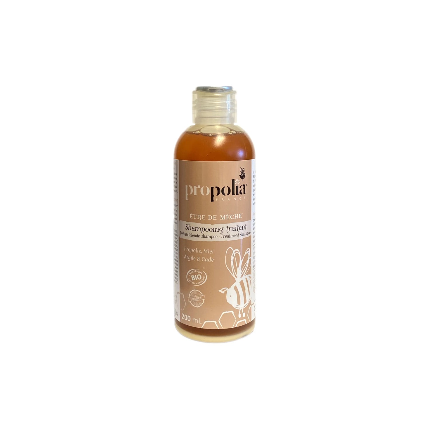 Propolis shampoo, honing, klei en Cade- olie 200ml Propolia - Honingwinkel