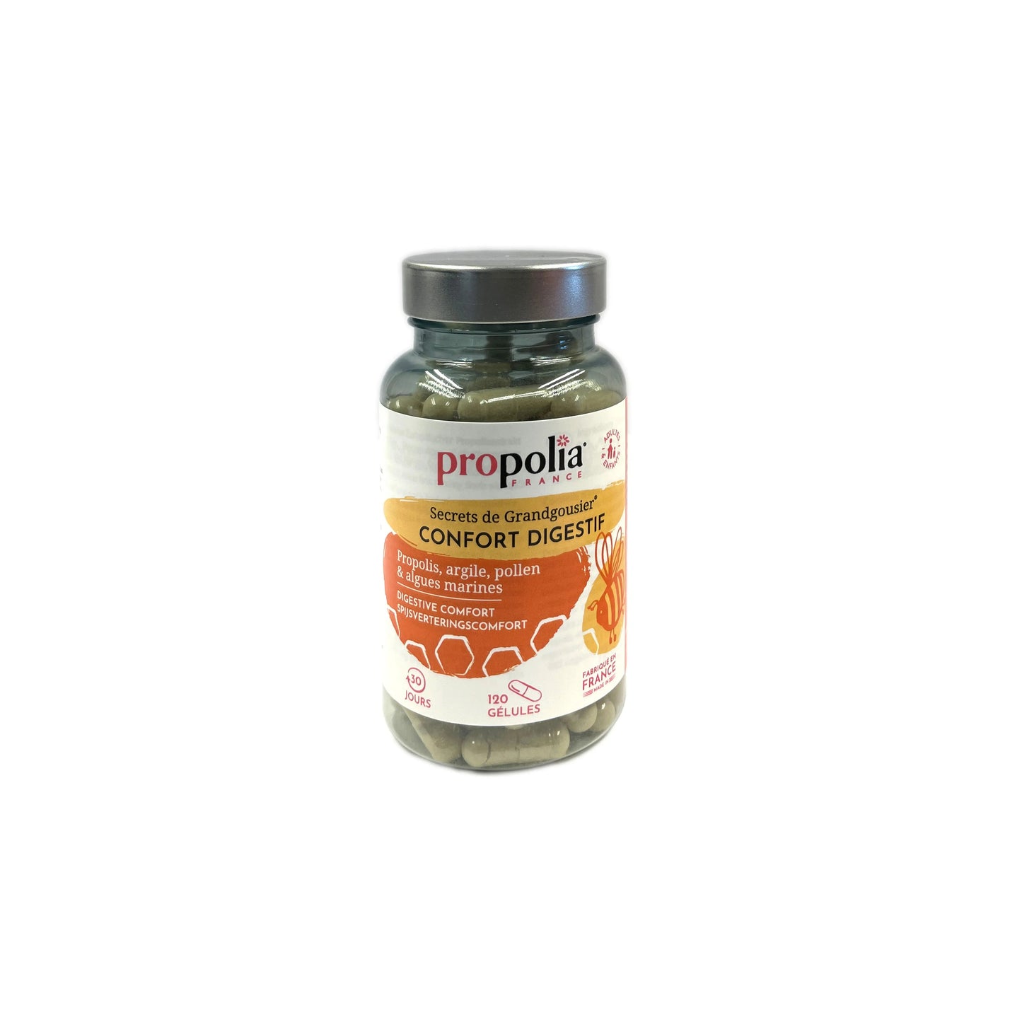 Spijsverteringscomfort capsules 51,2g Propolia - Honingwinkel