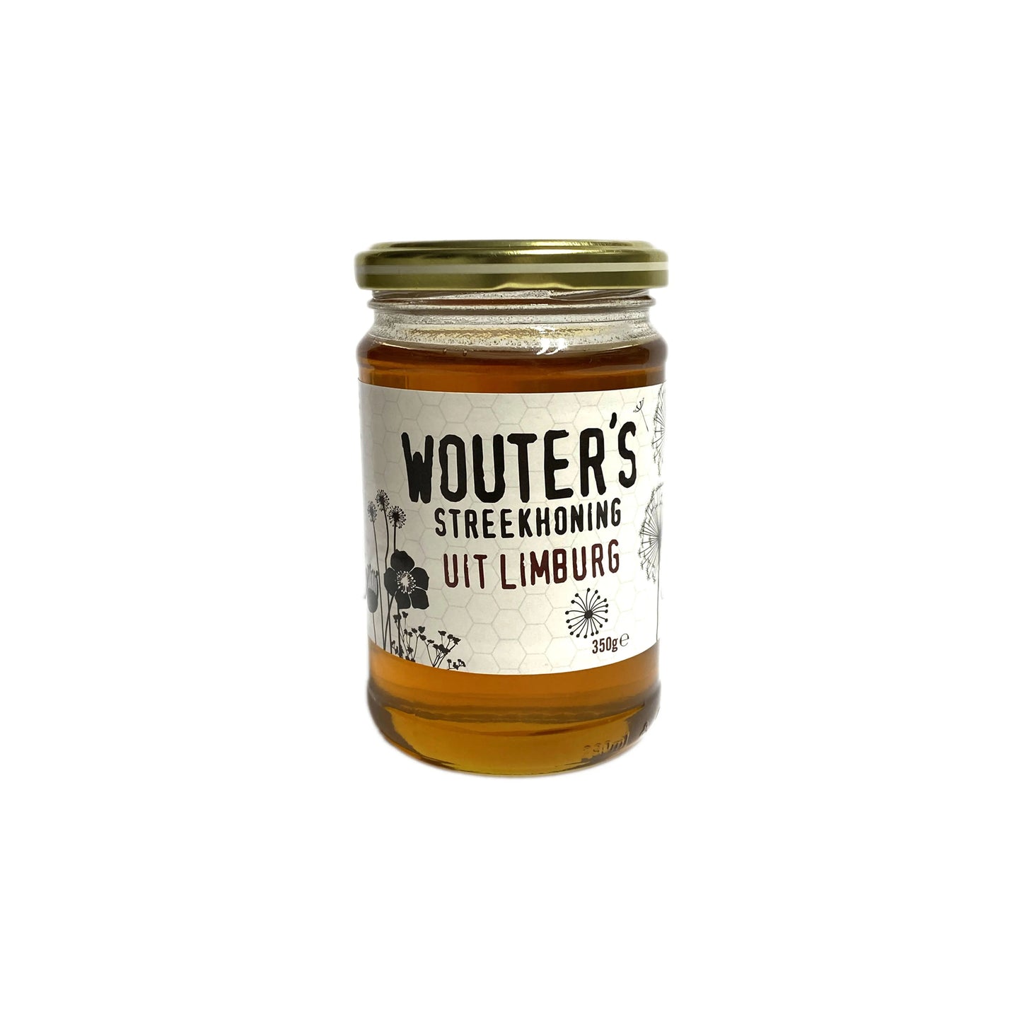 Wouter's streekhoning uit Limburg Nederland 350g (vloeibaar) - Honingwinkel